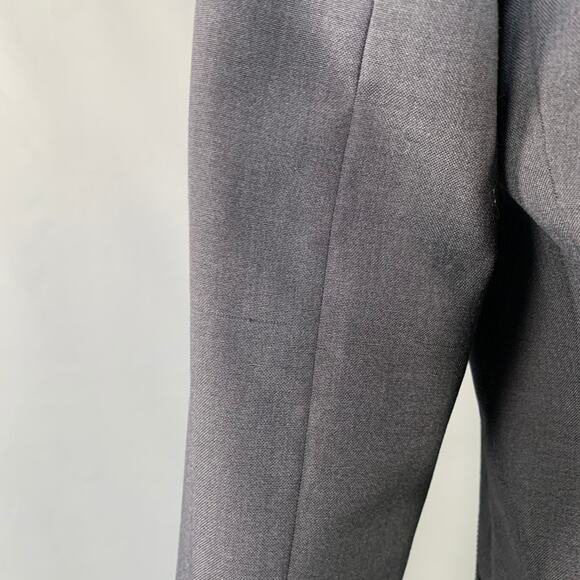 MAISON MARTIN MARGIELA SS12 Size 40 Black Asymmetrical Biker Blazer Jacket - Picture 8 of 16